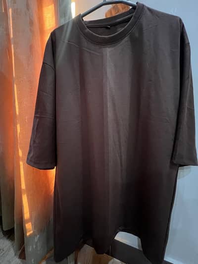 Drop shoulder shirt