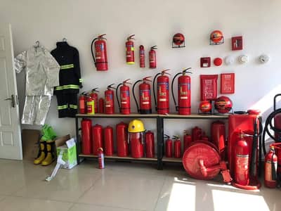 Fire Extinguishers/Safety Jacket/Safety Helmet/Safety Shoes/Road Safet