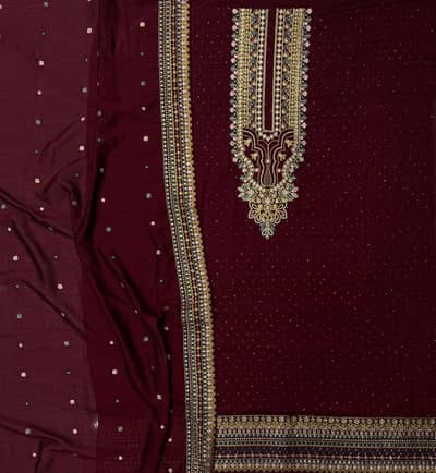 rawsilk unstitched dress