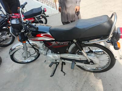 Honda CD 70 25Model new condition