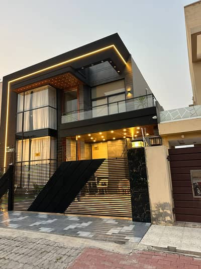 10 Marla Brand New Designer House For Sale in Ghaznavi Block Bahria Town Lahore.