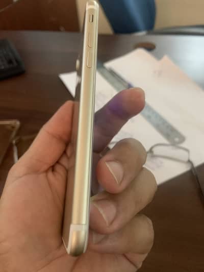 Iphone 7 gold color pta approved battery healthreplaced with  100%