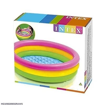 Multicolour Inflatable pool for kids 1-5 years
