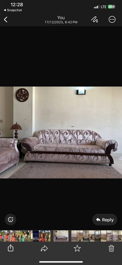 5 seater sofa set