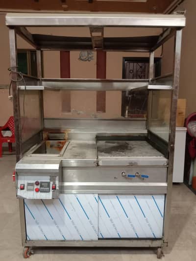 fast food counter with friar