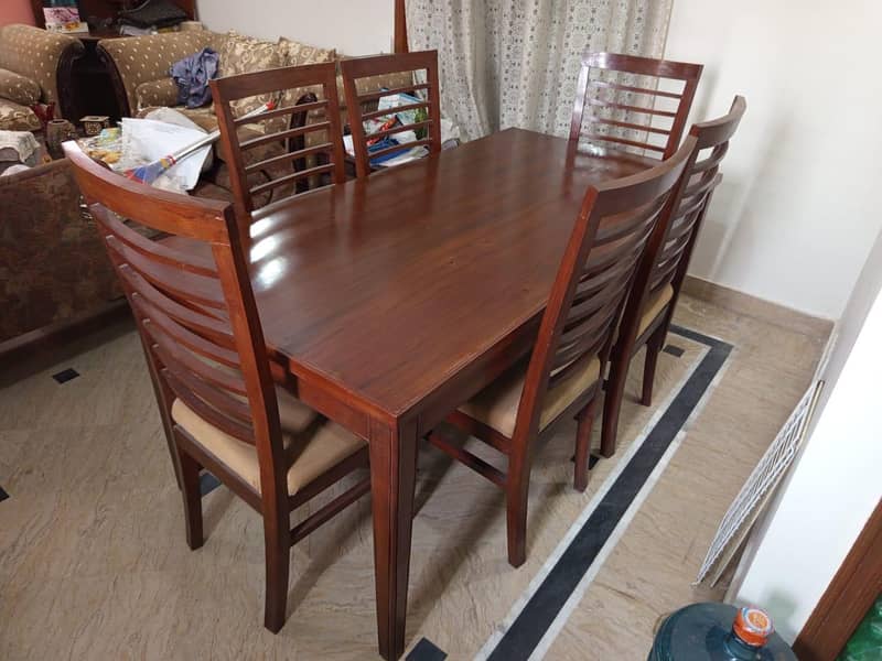 Dining table and chairs set 3