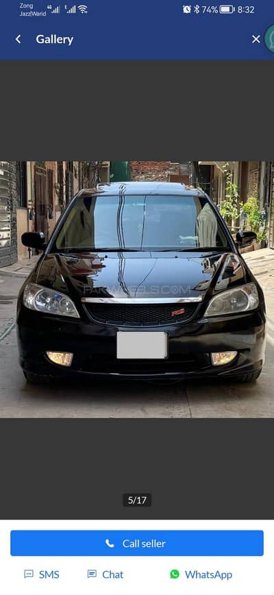 Honda civic orial prosmatic eagle eye