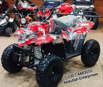 110cc Dubai import New tyres ATV Quad Bike for sale deliver all Pak