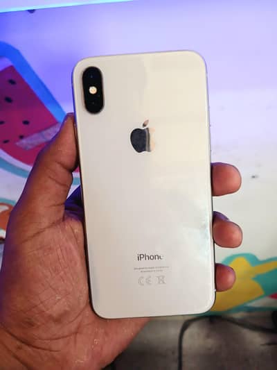 iPhone x official Pta with box and. charger