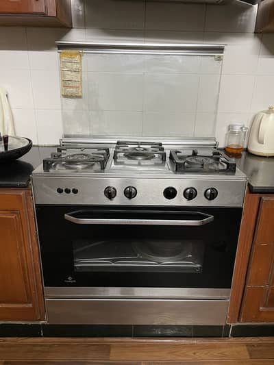 NasGas EXM - 334  Cooking Range Oven- 3 Burner Single Door