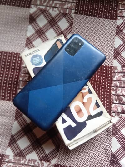 Samsung a02s 4/64 pta offical approved hy with box
