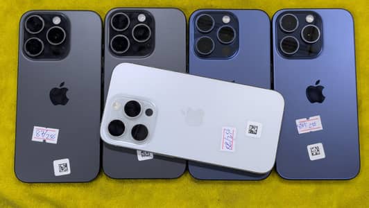 iphone 15pro PTA approved 256GB 215,000