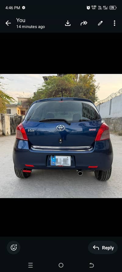 Toyota Vitz 1.3 2007 Import 2012 Total Genuine