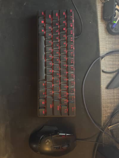 Razer Huntsman Mini and Logitech G502x Mouse for sale