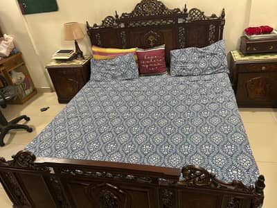 Sheesham Complete Bed-set