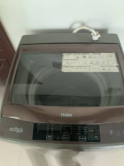 Used Haier Fully Automatic Washing Machine 9KG | Home Used