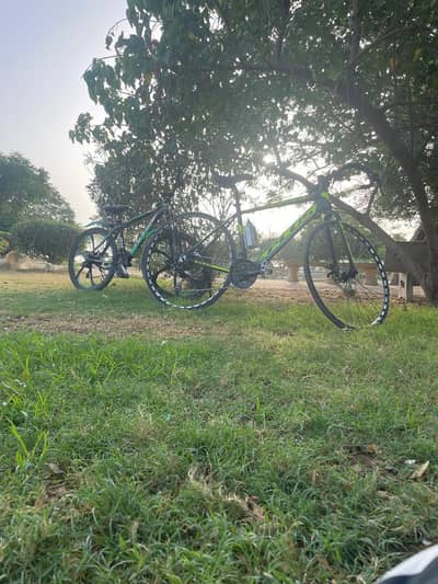 PLUS Sports Road Bike – Lightweight Racing Cycle with Disc Brakes