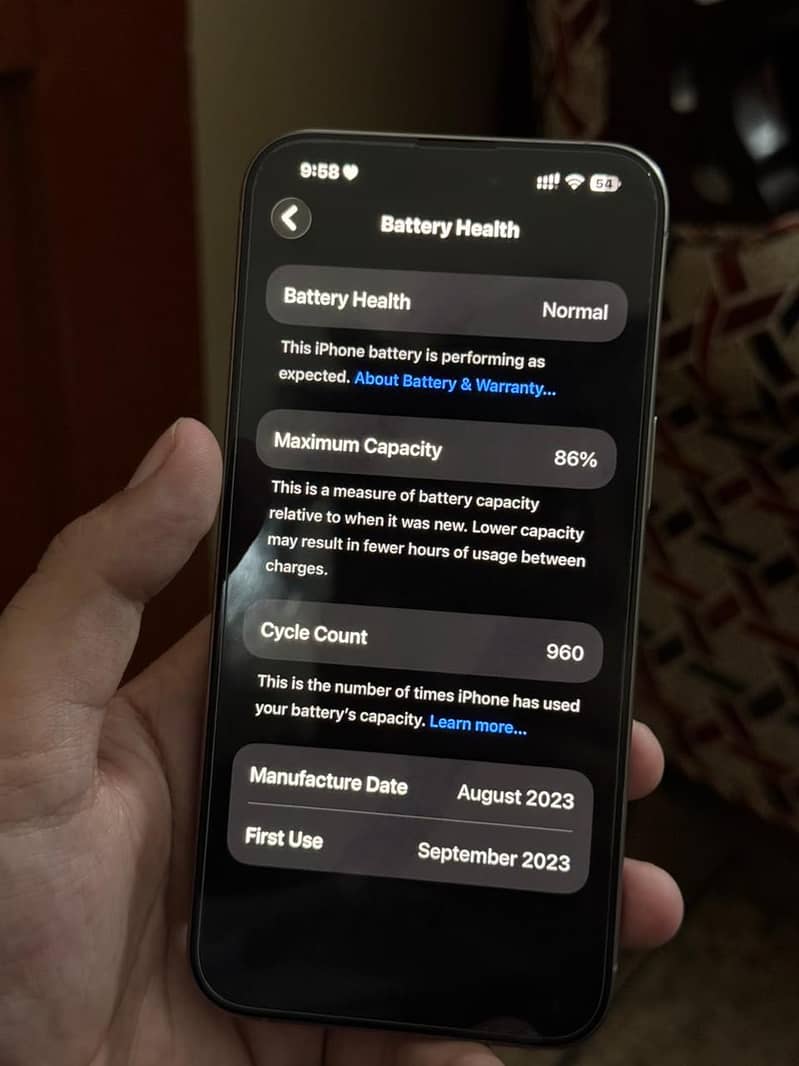 iPhone 15 Pro Max | 512GB | PTA APPROVED | Complete Box | Urgent Sale 2