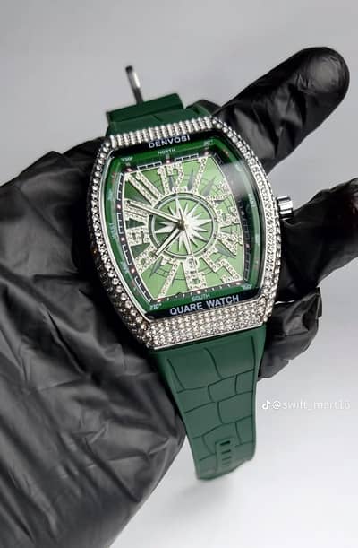 green watch for man