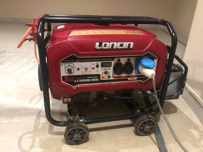 loncin 7.5kva 6.0kw generator Excellent condition Petrol and Gas