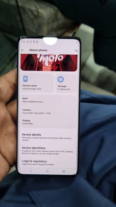 Moto edge 2024 8gb 256gb Non Pta Sim Lock