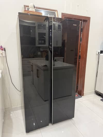 Haier double door fridge for Sale