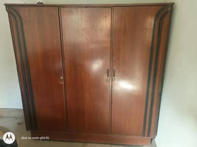 3 Door Cupboard For Sale