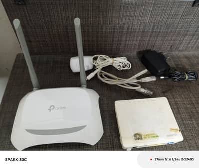 TP-LINK ROUTER COMPLETELY SET WITH ONU