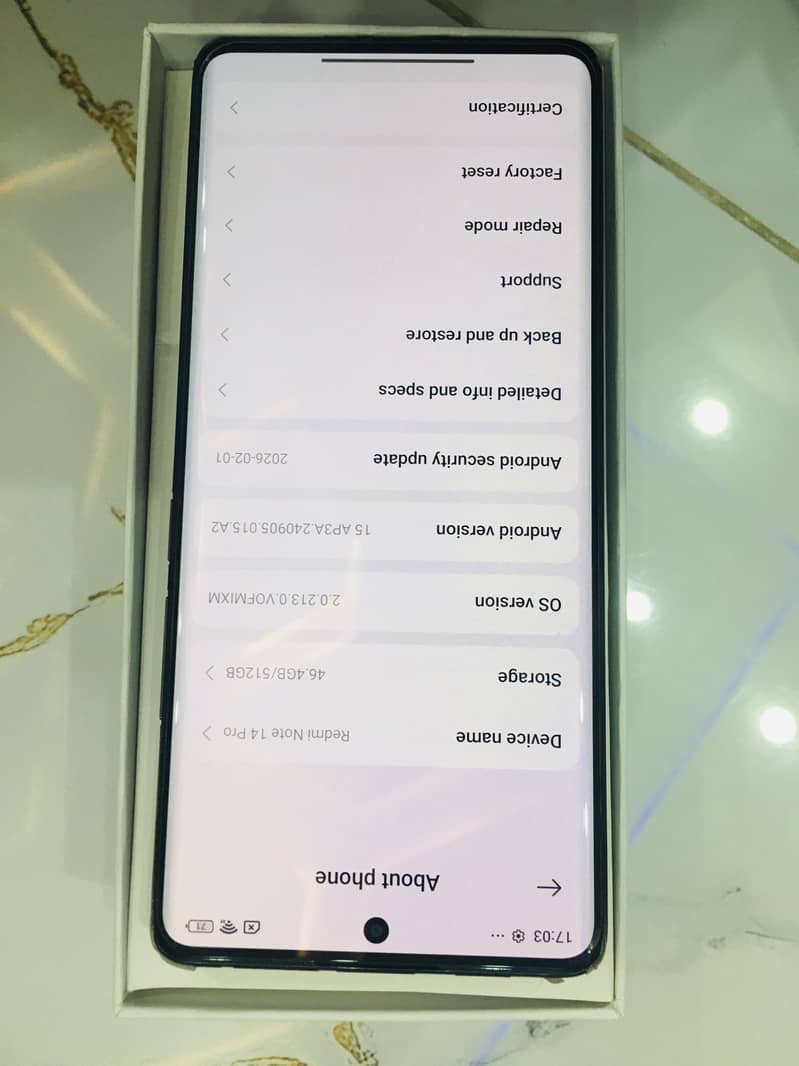 Redmi note 14 pro 4