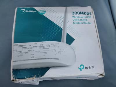 TP-Link TD-W9970 300 Mbps Wireless N USB VDSL/ADSL Modem Router,