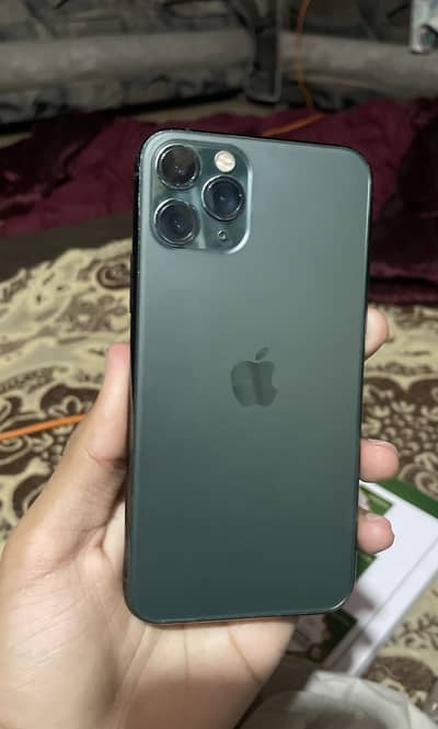 iphone 11 pro dual sim PTA approved 256 gb with box