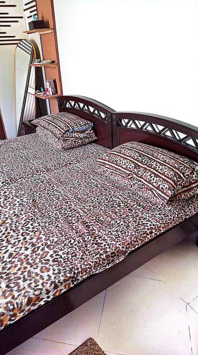 Double Bed - Wooden Bed - Bed Set - Single Bed Set - Bed For Sale