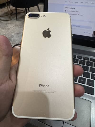 Iphone 7 plus Pta Approved 128 Gb