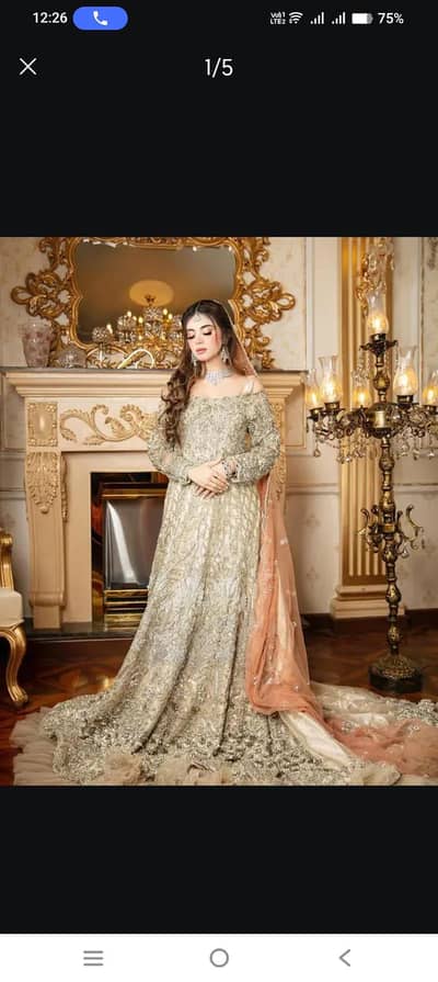 reception bridal dress