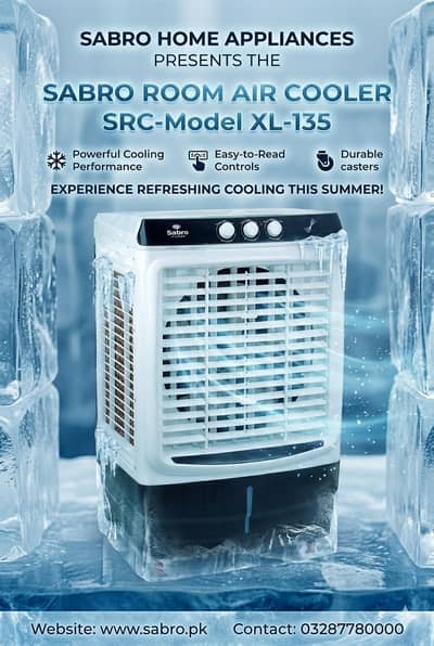 Sabro Air Cooler | Energy Efficient & Low Noise Sabro Air Cooler