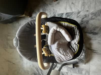 2 in 1 Electric Baby Swing & Rocker – Automatic Music Swing for Babies