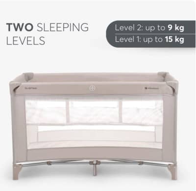 Baby cot travel bed