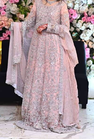 Elegant Zara Shahjahan Inspired Walima Dress
