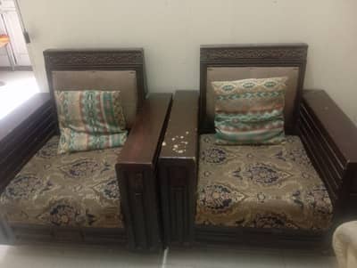 5 seater wooden sofa for sale