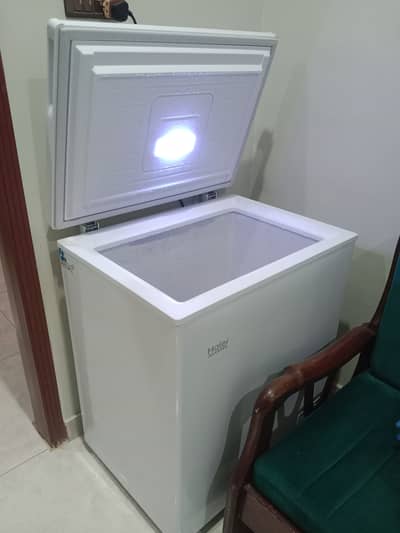 Few Months Used Haeir Inverter Deep Freezer - Single Door (6.6 cu ft)