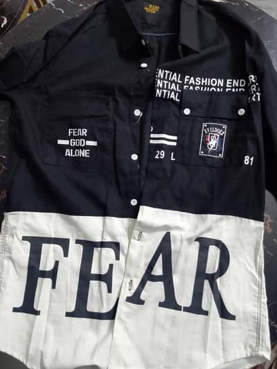 Black shirt for men