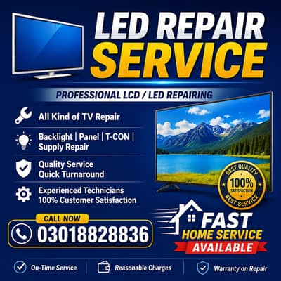 LCD/Led tv Repair Service Experts ,Plasma TV Repair, Home Service