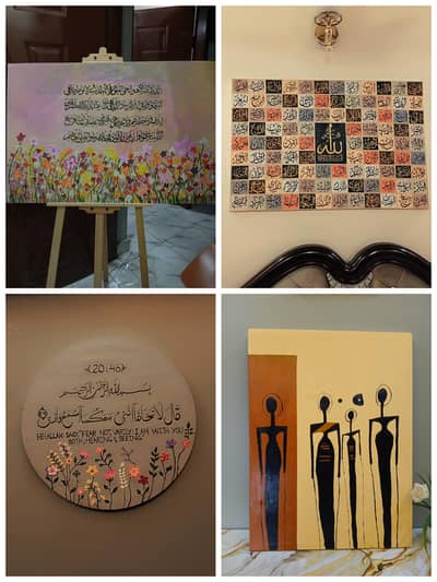 hand made beautiful art pieces