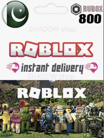 Roblox 800 Robux Gift Card For Sale (Urgent)