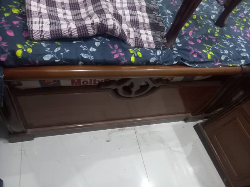Single beds with side tables 1