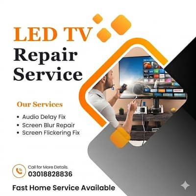 LED TV Repair Service | Expert Technician | Home Service Available