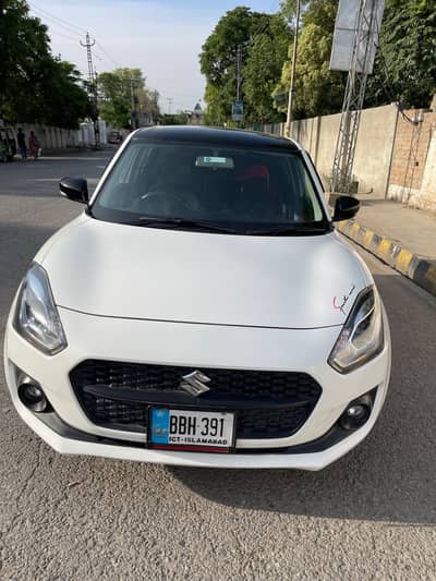 Swift GLX CVT transmission full option