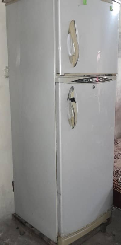 waves double door fridge for sale _ good condition