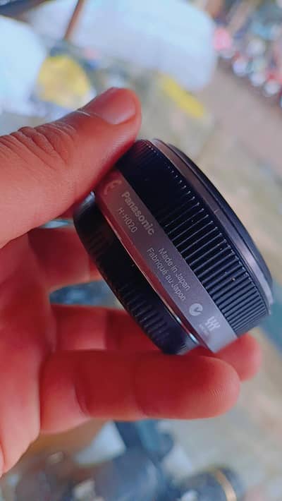Lumix Panasonic G1:71.7/20 lens best for video recording