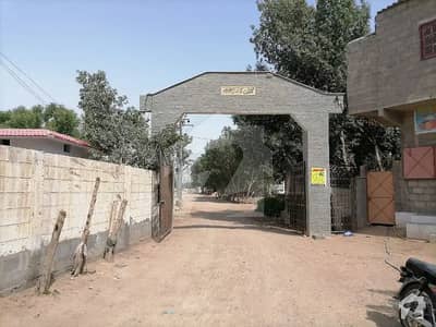 222 Sq yards Corner Plot for Sale Gulshan e Dad Rahim (Malir to Korangi road )